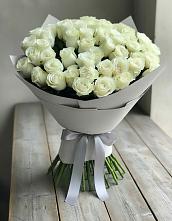 Букет 35 Белых роз в Вилючинске