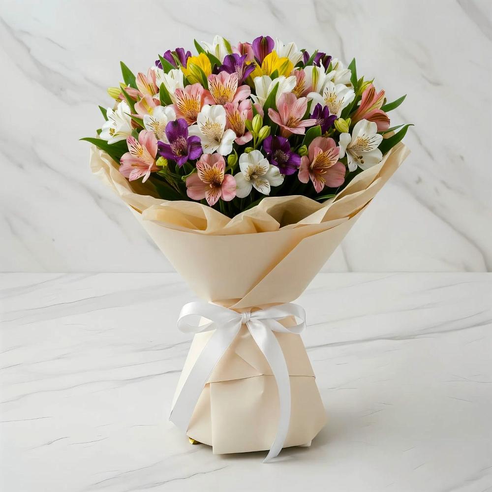 Букет цветов из: Альстромерии в Вилючинске