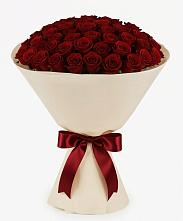 Букет 101 Бордовая роза Блэк Бакарра в Вилючинске