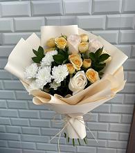 Букет цветов из:  Розы и Хризантемы в Вилючинске