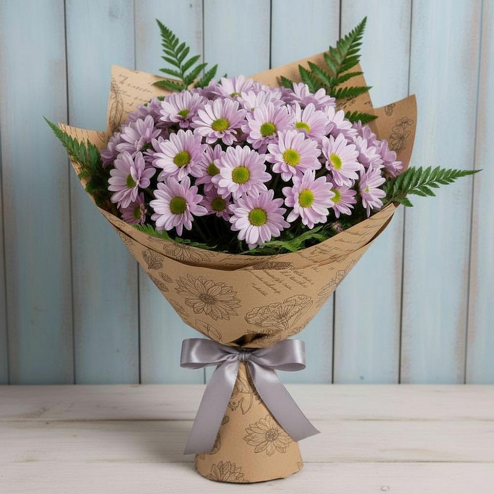 Букет цветов из: Хризантемы в Вилючинске