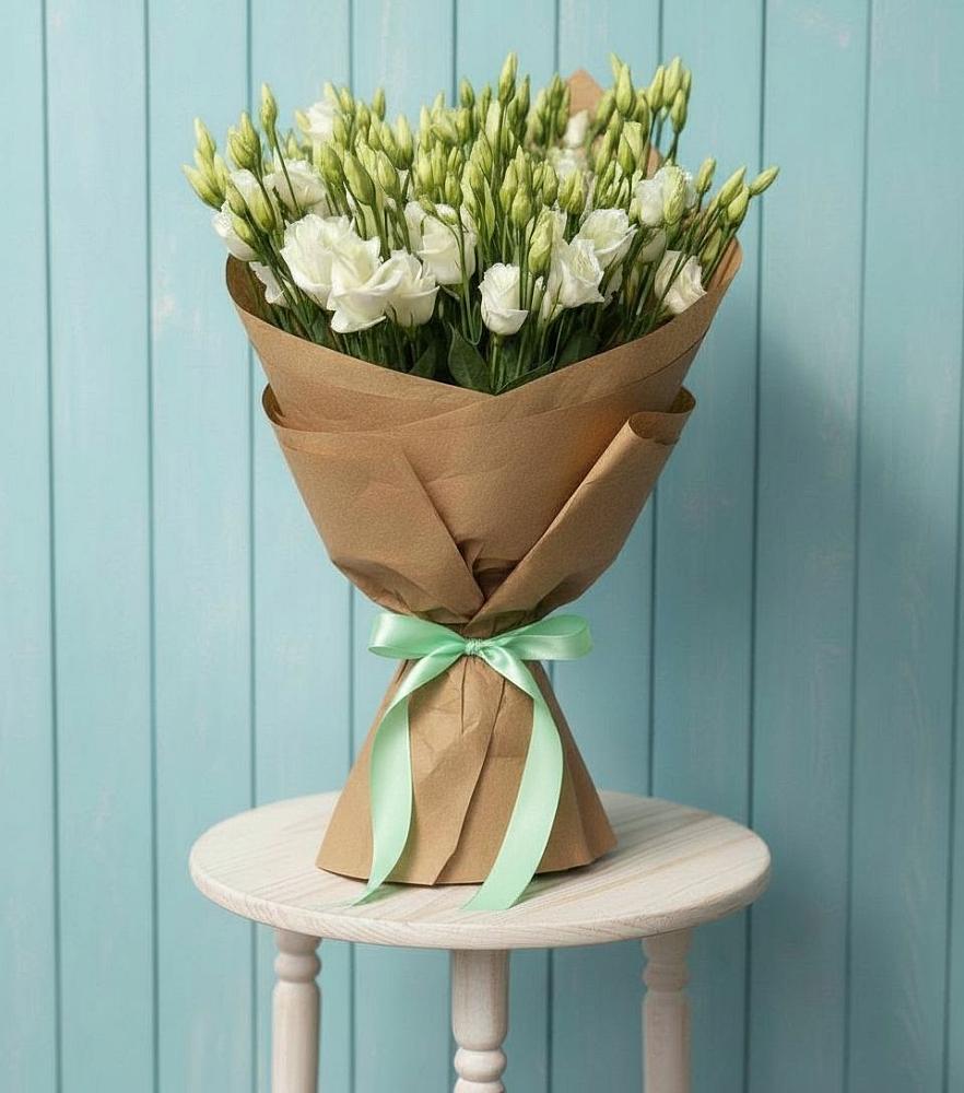 Букет цветов из: Лизиантусы в Вилючинске