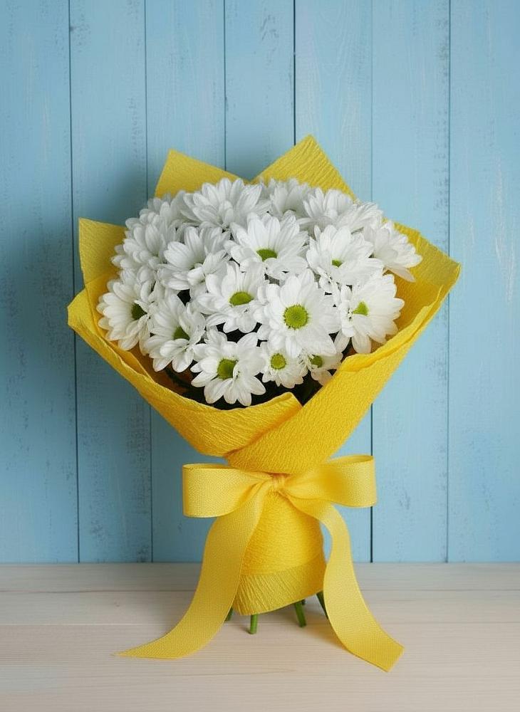 Букет цветов из: Хризантемы в Вилючинске