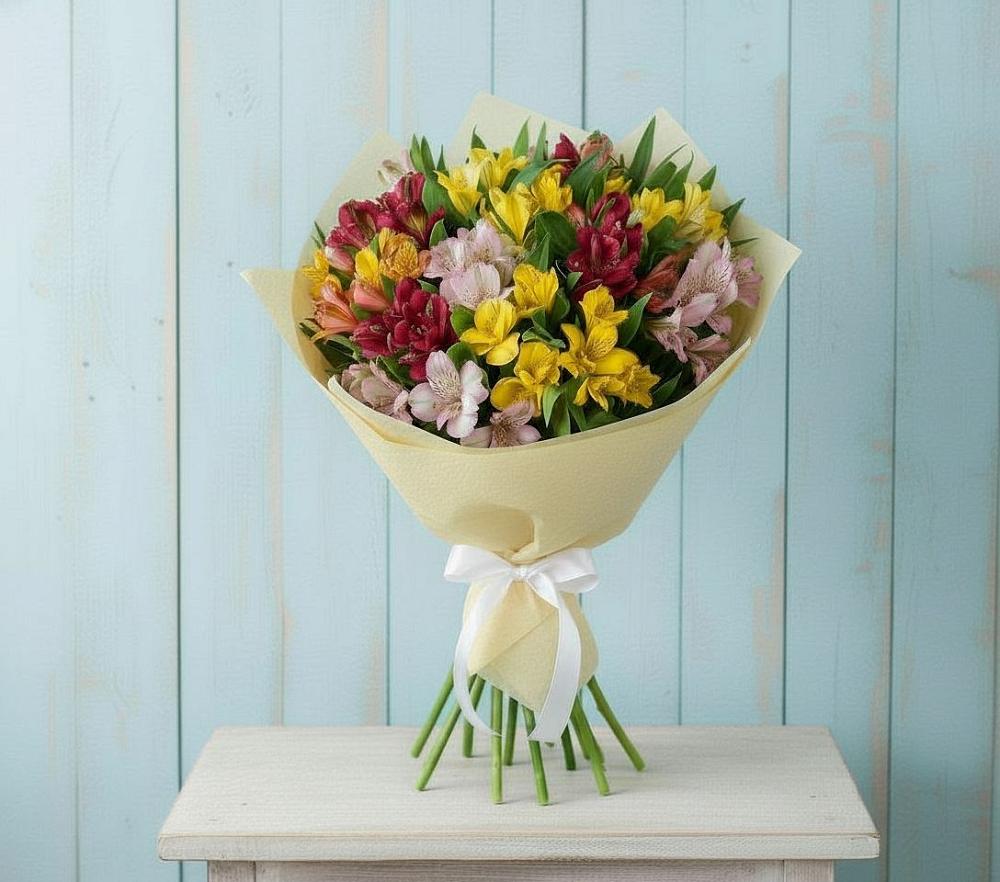 Букет цветов из: Альстромерии в Вилючинске