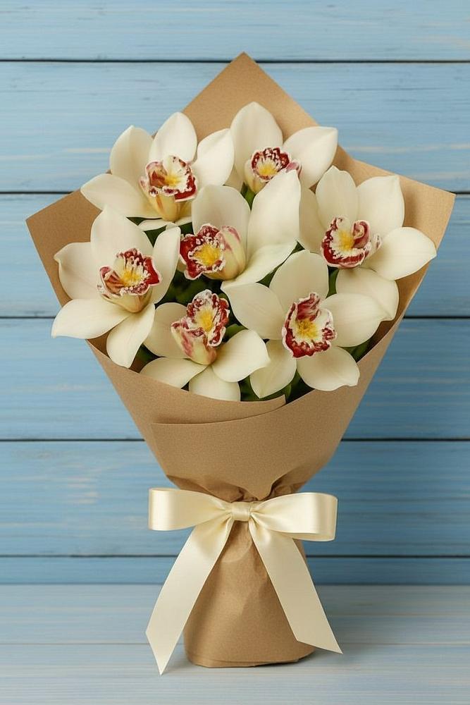 Букет цветов из: Орхидеи и Розы в Вилючинске